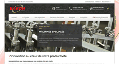 Desktop Screenshot of baron-groupe.fr